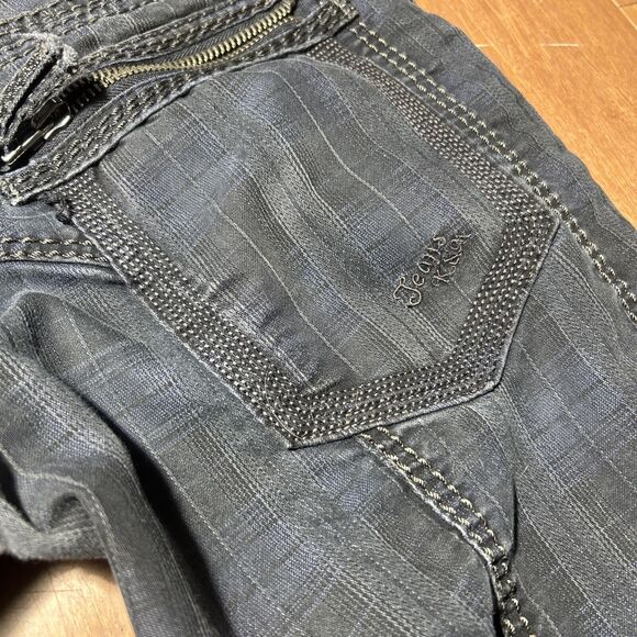 K&M Kosmo Lupo Mens Jeans Clubwear Denim black 32 - Picture 8 of 10